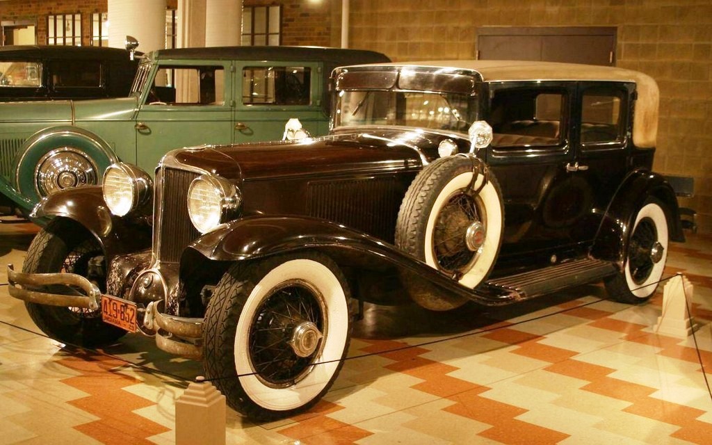 Modèle Réduit Voiture Cabriolet CORD L29 1929 - Solido 1/43 - Neuf, Bleu - Année 1929