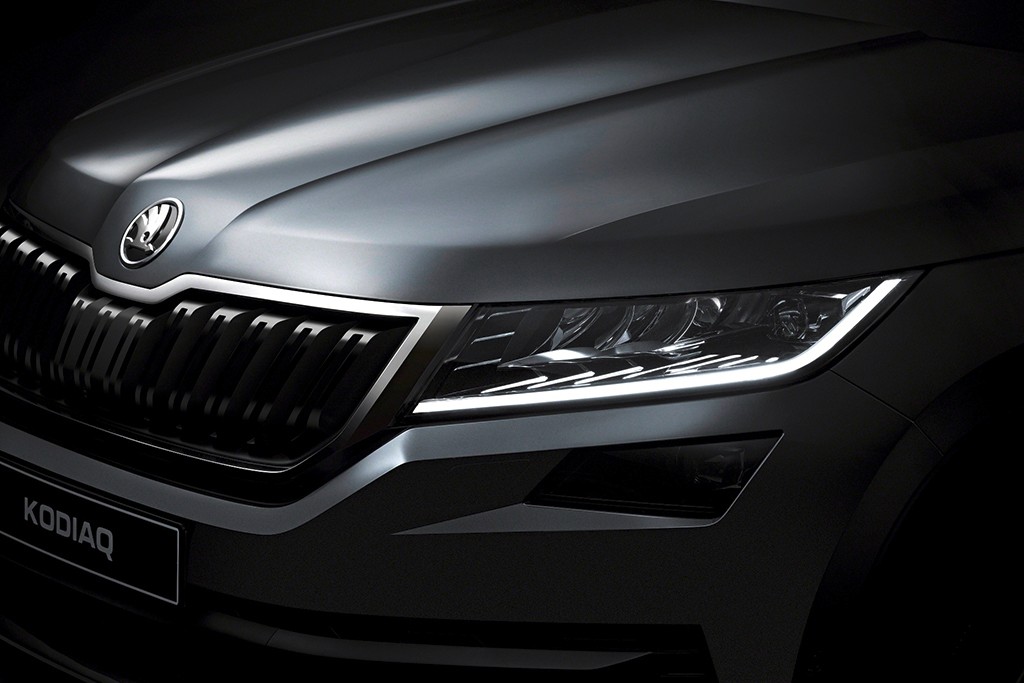 SKODA KODIAQ TEM DETALHES DO SEU ASPECTO EXTERIOR REVELADOS