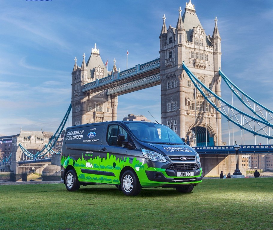 FORD INICIA EM LONDRES OS TESTES DO TRANSIT CUSTOM PHEV 2019