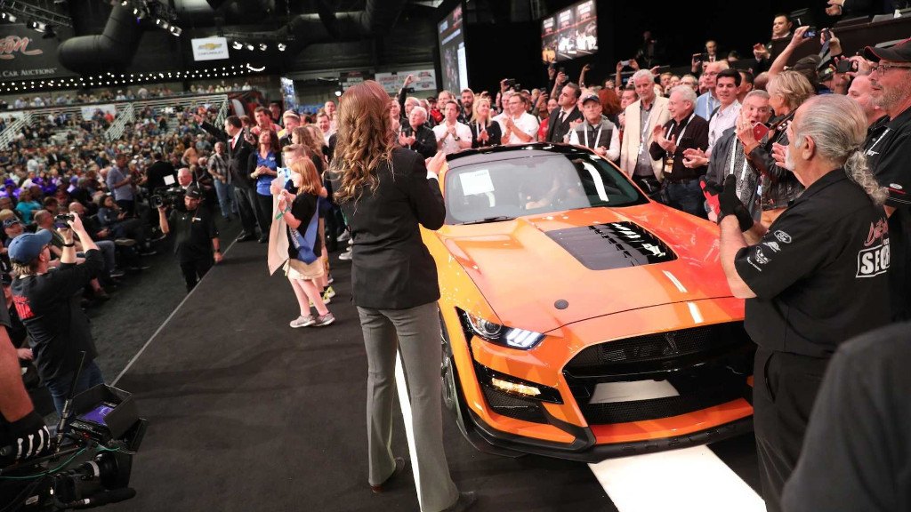 PRIMEIRO FORD MUSTANG SHELBY GT500 2020 FOI LEILOADO POR 1.1 MILHÕES DE DÓLARES