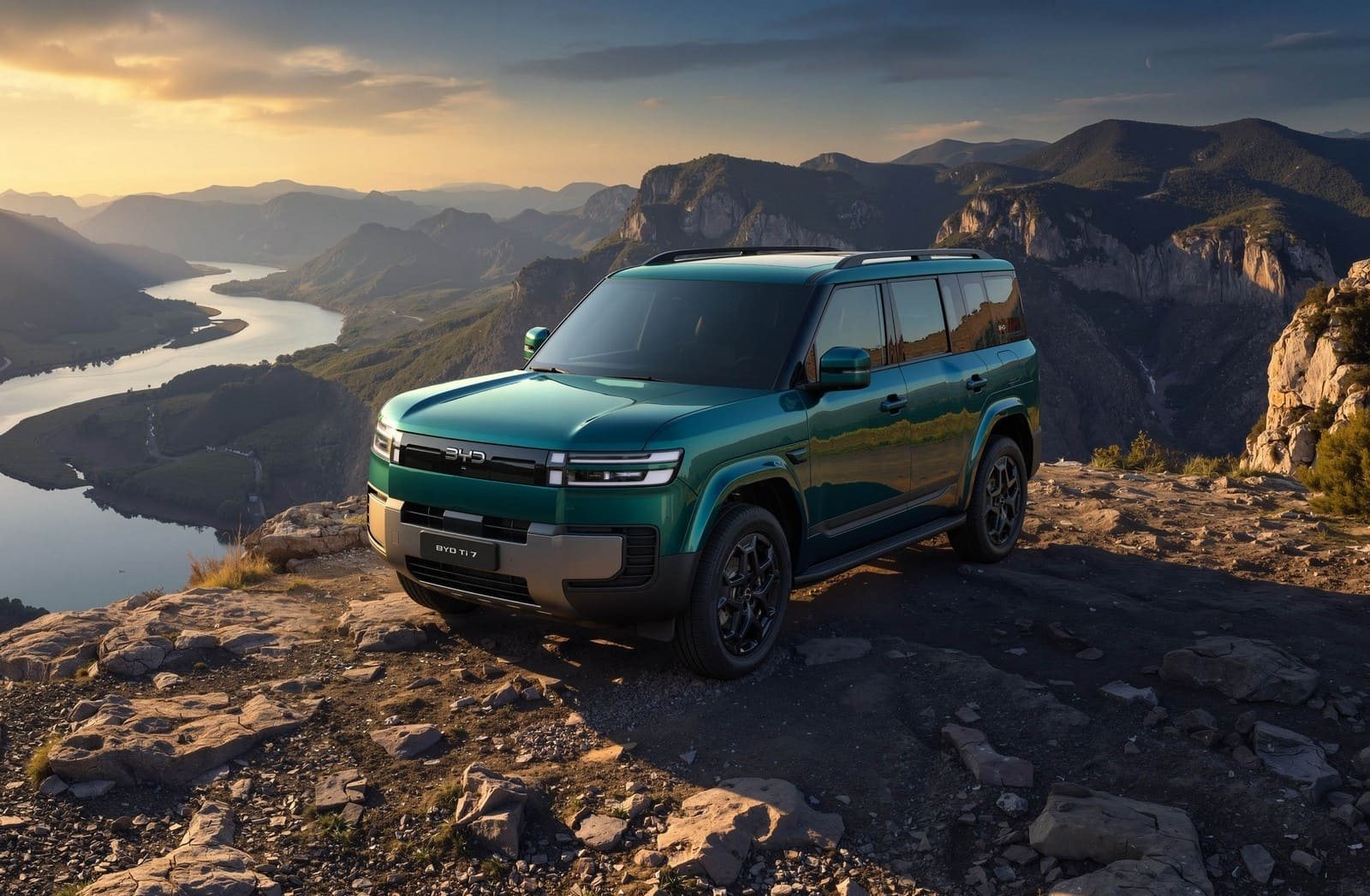 Byd Ti 7 (2027): O Suv Chinês Que Mistura Força, Tecnologia E Vocação Para Aventura