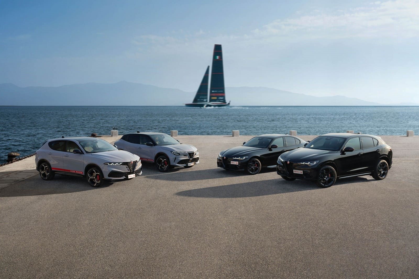 ALFA ROMEO EDIZIONE LUNA ROSSA: A PAIXÃO ITALIANA PELA VELA CHEGA A TODA A GAMA DA MARCA MILANESA