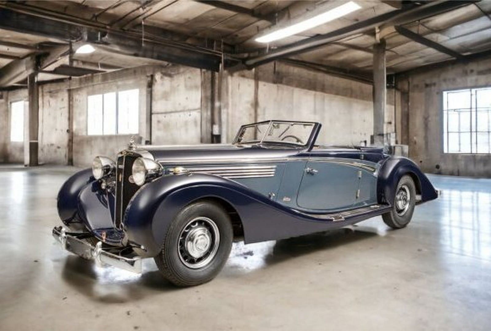 MAYBACH SW 38 CABRIOLET: O ÚLTIMO BRILHO DA GRANDE ERA DOS AUTOMÓVEIS DE LUXO ALEMÃES
